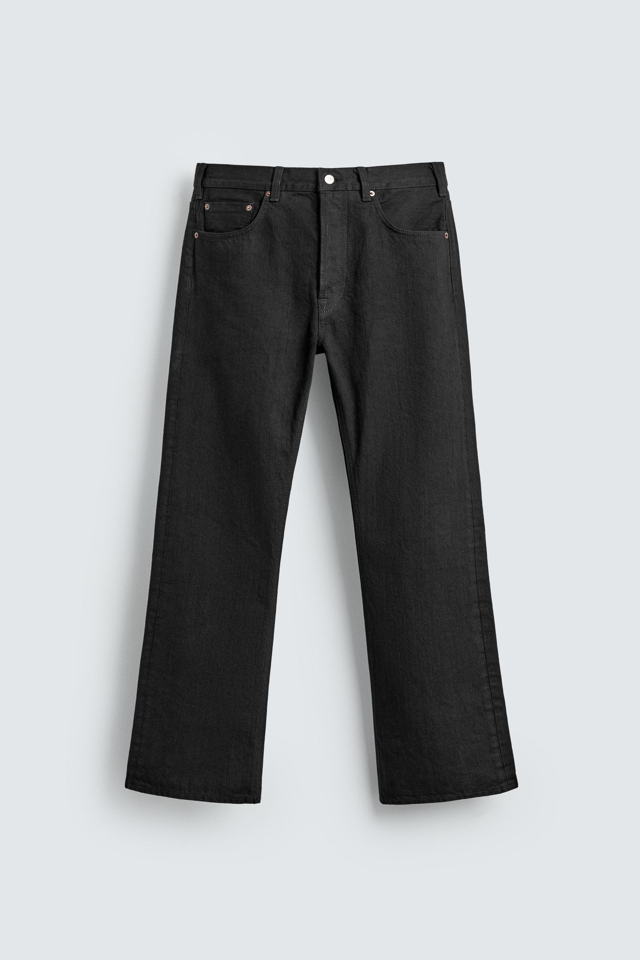 AARON LEVINE X ZARA STRAIGHT FIT BOOTCUT JEANS